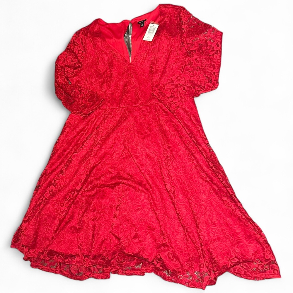 Torrid Size 2 Lace Dress with Pockets